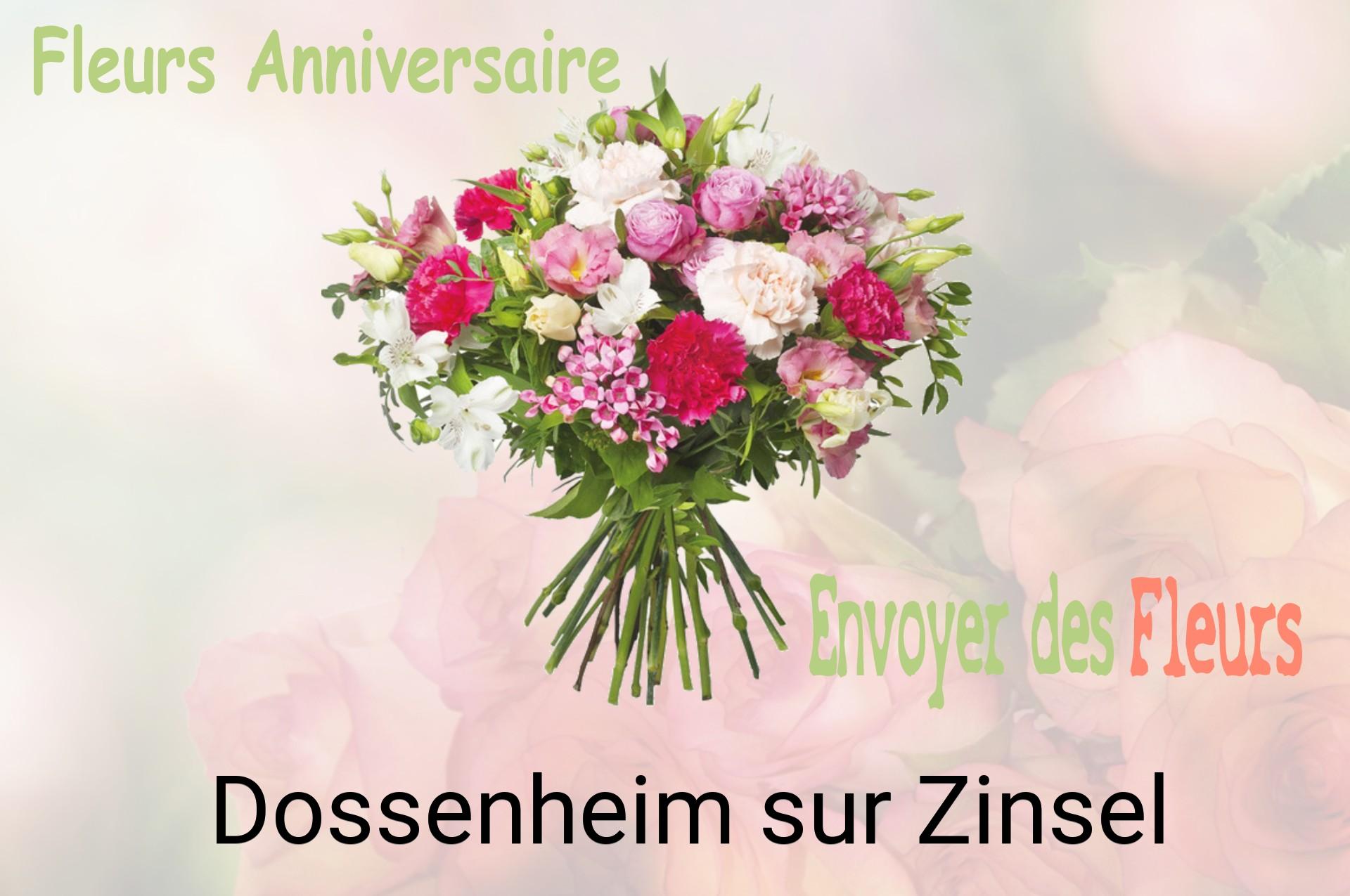 Bouquet de fleurs d’anniversaire livré à Dossenheim-sur-Zinsel