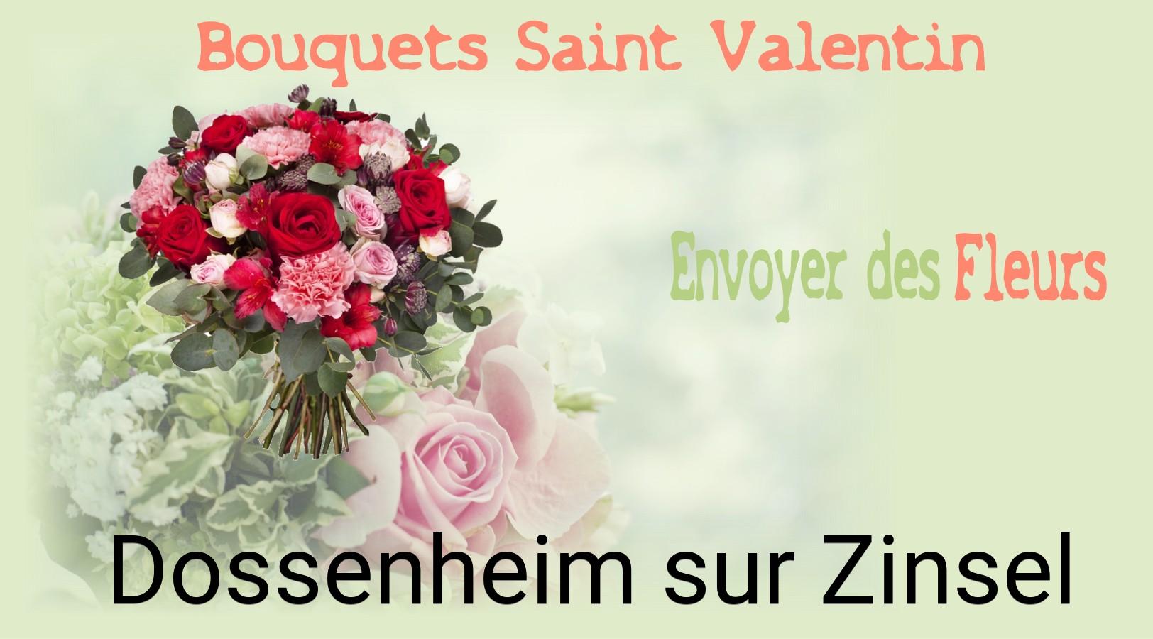 Roses de Saint-Valentin livrées à Dossenheim-sur-Zinsel